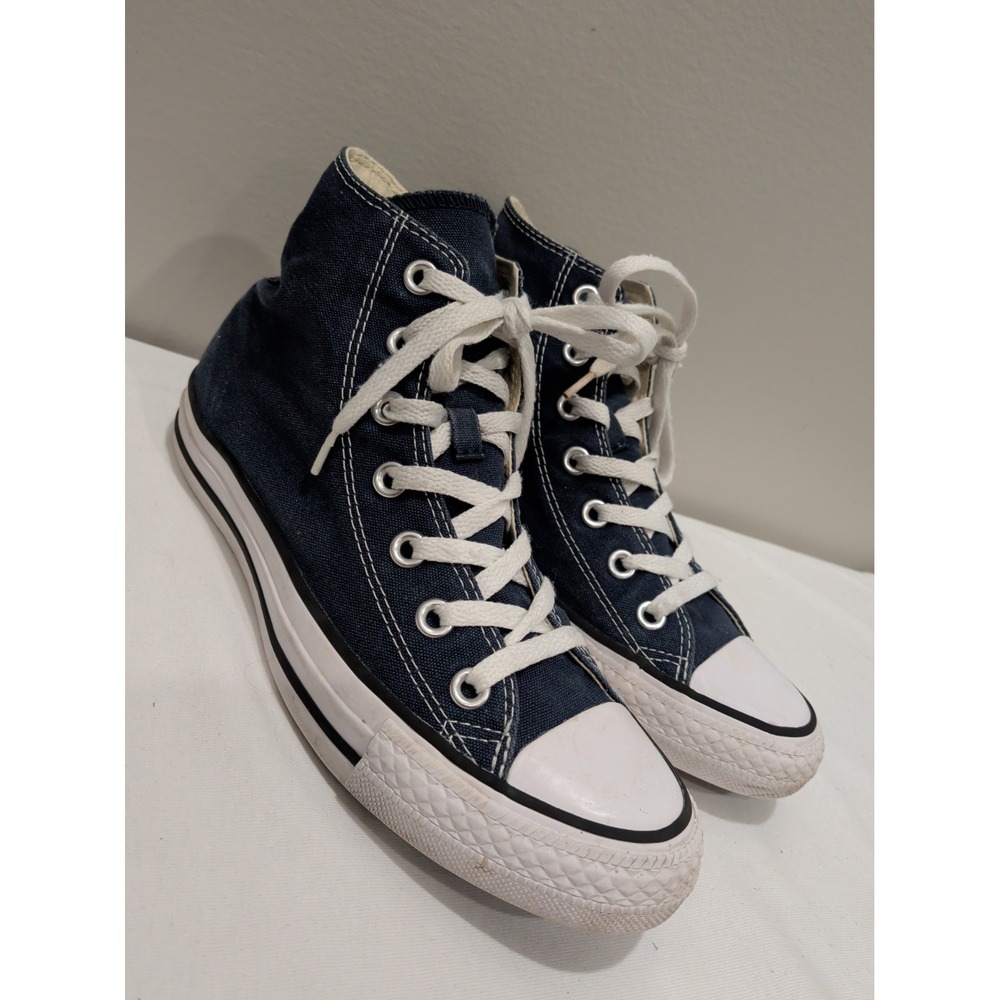 Converse Chuck Taylor All Star Hi High Top Shoes Navy Blue M9622 Mens 5 Womens 7